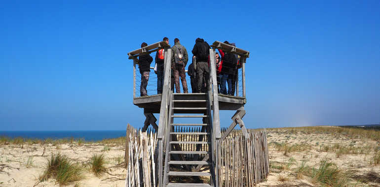 La Vélodyssée Itinéraireparcours à Vélo Mimizan Plage Léon